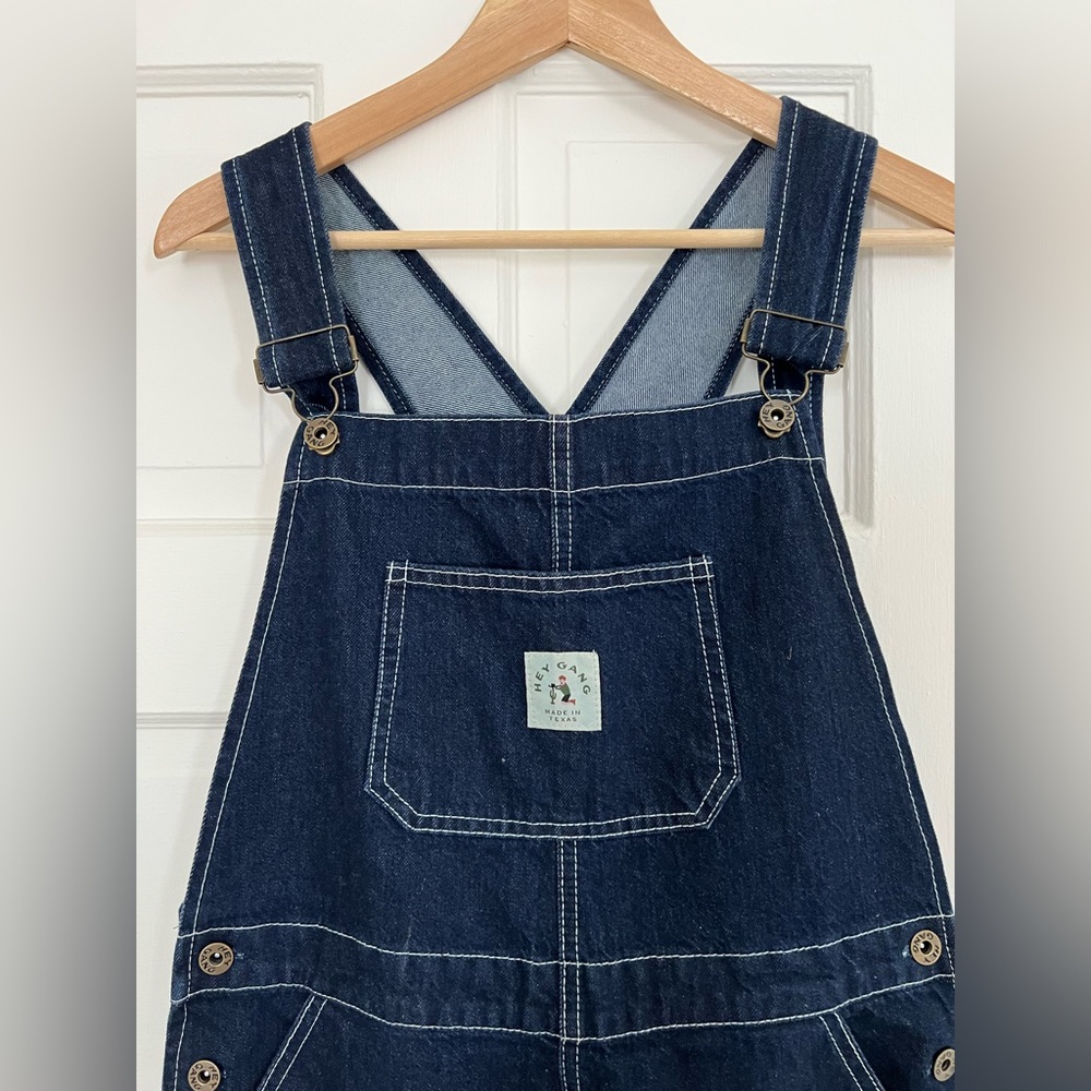 Hey Gang Patch Front Overalls - Picture 4 of 4